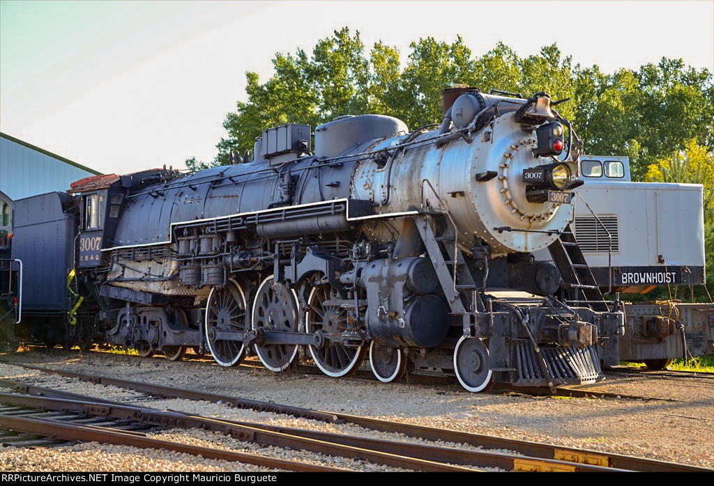 Chicago Burlington & Quincy 4-6-4 Steam Locomotive